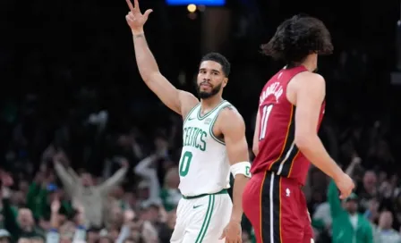 NBA: Con su triple-doble Tatum guía victoria de Celtics ante Heat