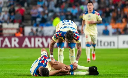 América pierde a Sebastián Cáceres por lesión de rodilla en Semifinal vs Pachuca