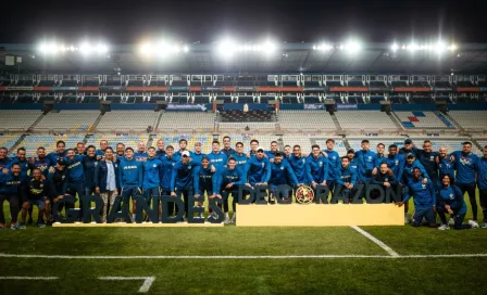 América muestra unión y se 'apodera' del Estadio Hidalgo previo a la Semifinal