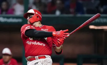 ¡Volivó el 'Gigante de Mulegé! Japhet Amador reapareció con los Diablos Rojos del México