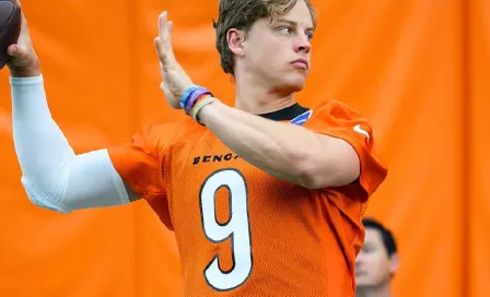 Joe Burrow vuelve a entrenar con Bengals tras lesión 