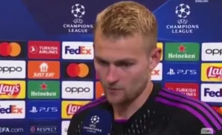 De Ligt sobre polémica arbitral vs Real Madrid: 'El asistente me dijo que cometió un error'