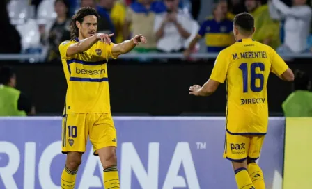 Edinson Cavani da victoria a Boca Juniors en Copa Sudamericana con golazo de tiro libre