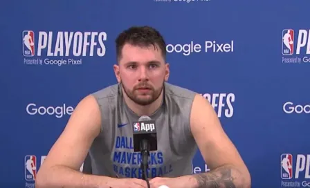 Conferencia de prensa de Luka Doncic es interrumpida por broma de ruidos sexuales 