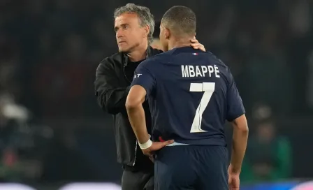 Luis Enrique sobre dirigir a Mbappé en PSG: 'No tengo nada que reprochar'