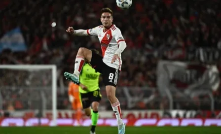 Agustín Palavecino, jugador de River Plate, cerca de llegar a Necaxa para el Apertura 2024