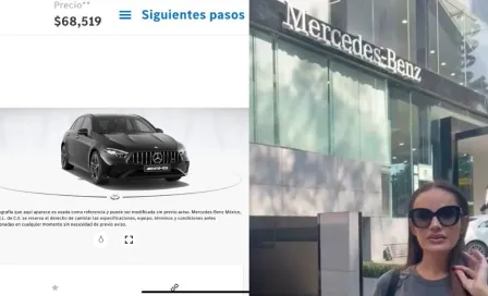 ¿Llamado a Profeco? Mujer pide a Mercedes Benz respetar precio de 68 mil pesos de auto de lujo