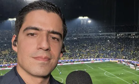 Andrés Vaca rompe en llanto tras recordar a Paco Villa, en la Final de Ida entre Cruz Azul y América