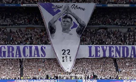 Real Madrid le dice adiós a Toni Kroos con emotiva despedida en el Santiago Bernabéu