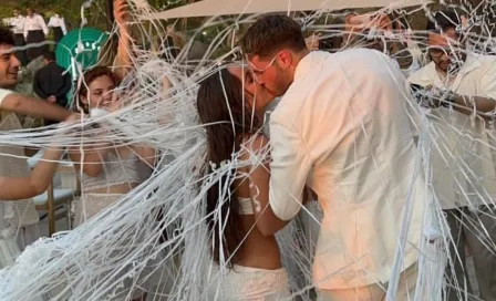 ¡La 'Beboda'! Santiago Giménez y Fer Serrano contrajeron matrimonio 