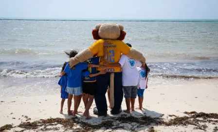 ¡Gran gesto! Tigres le cumple el sueño de conocer el mar a cuatro pequeños aficionados 