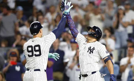 Yankees evitan barrida al vencer 6-4 a los Dodgers en Nueva York