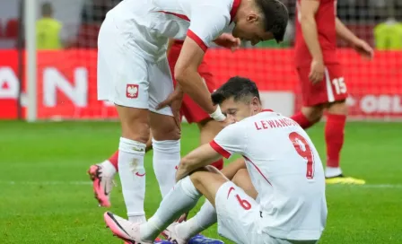 ¡Se encienden las alarmas! Robert Lewandowski se lesiona a unos días del arranque de la Euro 