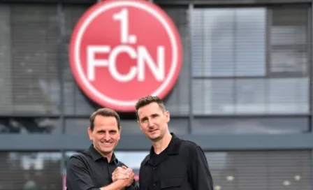 ¡Bombazo! Miroslav Klose se convierte en nuevo entrenador de Nuremberg 