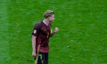 ¡Desgarrador! Kevin De Bruyne consoló a sus hijos tras la derrota de Bélgica