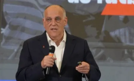 Javier Tebas, presidente de LaLiga, explota con marcas que realizan 'piratería' en el futbol