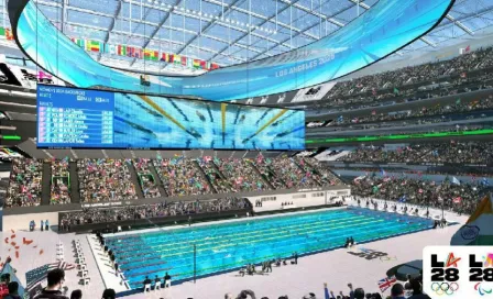 ¡De un campo de futbol americano a una piscina! Estadio SoFi, sede para Los Ángeles 2028