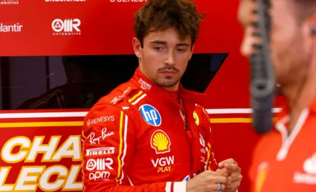 Charles Leclerc 'culpa' a Carlos Sainz de no haber quedado en 4to lugar en el Gran Premio de España