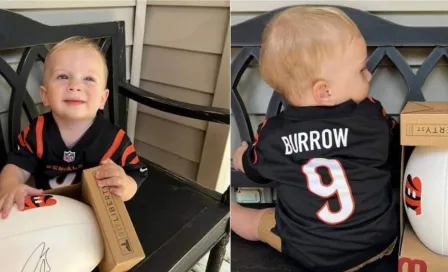 Joe Burrow le envió un regalo a un niño cuyo nombre es Burrow