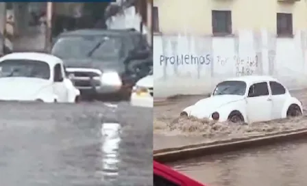 Ni las inundaciones detienen al Vocho en Tecámac  