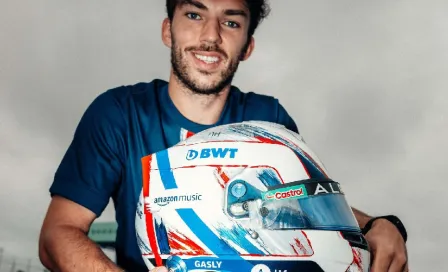 ¡Parisino! Pierre Gasly utilizará casco con diseño del PSG en el Gran Premio de Gran Bretaña