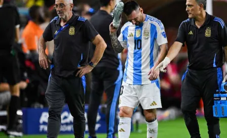 Copa América: Así quedó el tobillo de Lionel Messi tras la lesión