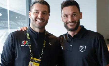 ¡Elegancia la de Francia! El emotivo reencuentro entre Gignac y Hugo Lloris en el All-Star Game