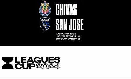 Chivas vs San José Earthquakes ¿Dónde y a qué hora ver el partido de Leagues Cup?