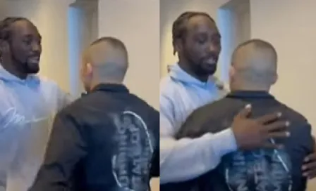 El emotivo abrazo de Terence Crawford a Isaac ‘Pitbull’ Cruz a unas días de sus combates