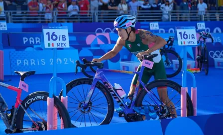 México termina en el lugar 13 en Triatlón por Relevos Mixto en París 2024