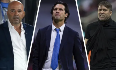 Jorge Sampaoli, Santiago Solari y Eduardo Coudet, las opciones de Rayados para DT