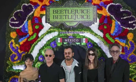 Tim Burton presenta en México la película Beetlejuice