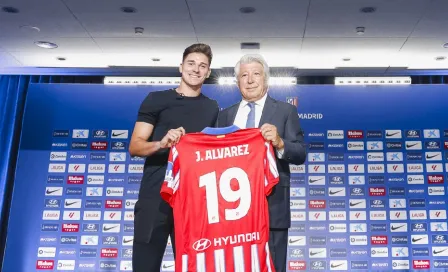 Julián Álvarez es presentado en el Atlético de Madrid: “Vengo a aportar lo mío”