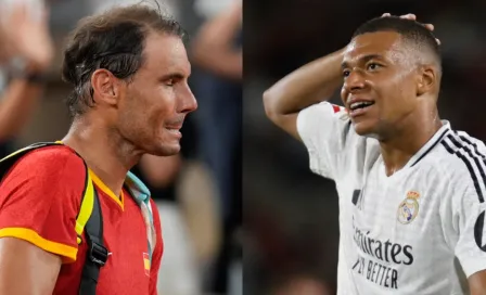 ¡Encuentro entre grandes! Kylian Mbappé obsequió su jersey a Rafael Nadal