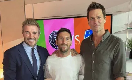 ¡Tremendo encuentro! David Beckham comparte reunión entre Tom Brady y Lionel Messi