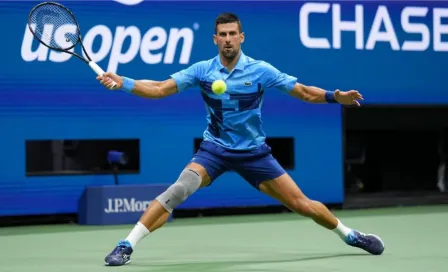 Novak Djokovic avanza en el US Open tras el retiro de Laslo Djere