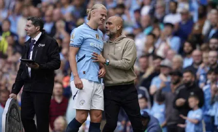 Pep Guardiola reconoce el gran nivel de Erling Haaland: 'Simplemente imparable'