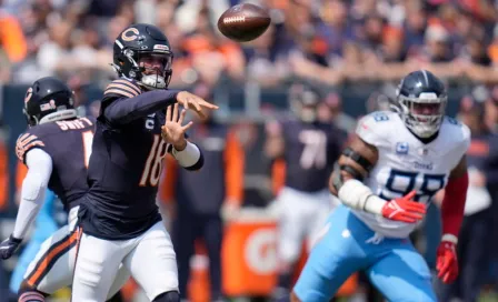 NFL: Caleb Williams sufre en su debut con los Bears, su defensiva lo rescata