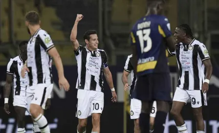 Udinese remonta para vencer al Parma y ya son líderes de la Serie A