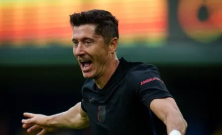 Lewandowski comanda la victoria del Barcelona con doblete ante el Villarreal 