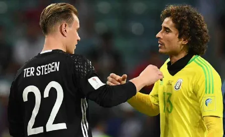 Guillermo Ochoa mandó mensajes de apoyo tras la lesión de Ter Stegen