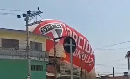 Dirigible de Sao Paulo estuvo cerca de provocar una tragedia previo a Copa Libertadores 