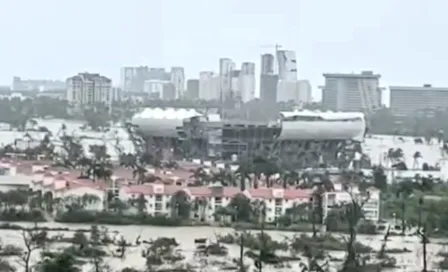 El recinto del Abierto Mexicano del Tenis se encuentra dañado por huracán John en Acapulco