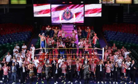 Al estilo de Lucha Libre Chivas presenta su foto oficial del Torneo Apertura 2024