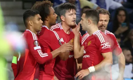 Harry Maguire salva catástrofe del Manchester United ante Porto en la UEFA Europa League