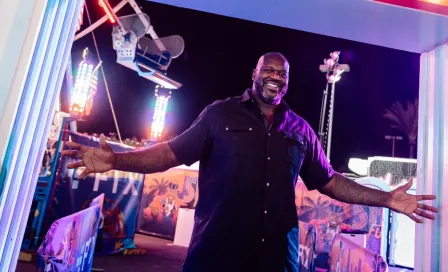 Shaquille O'Neal, histórico de Los Angeles Lakers, se introduce a la isla de Fortnite