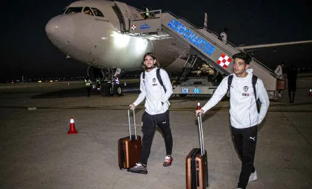 Valencia ya está en México para su partido ante el Tricolor