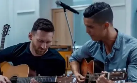 Messi y Cristiano Ronaldo hacen dueto y tocan la guitarra gracias a la IA