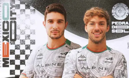 ¡Listos para México! Alpine revela playeras edición especial para el Gran Premio de la Ciudad de México