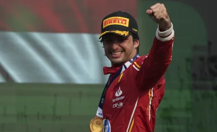 Carlos Sainz tras ganar el Gran Premio de la CDMX: “Gracias México, me siento en casa”